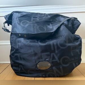 Kenneth Cole Reaction | Black Logo Tote | Like New